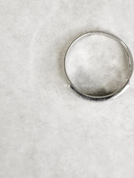 Серебряное кольцо с орнаментом и фианитами 925 фото 3