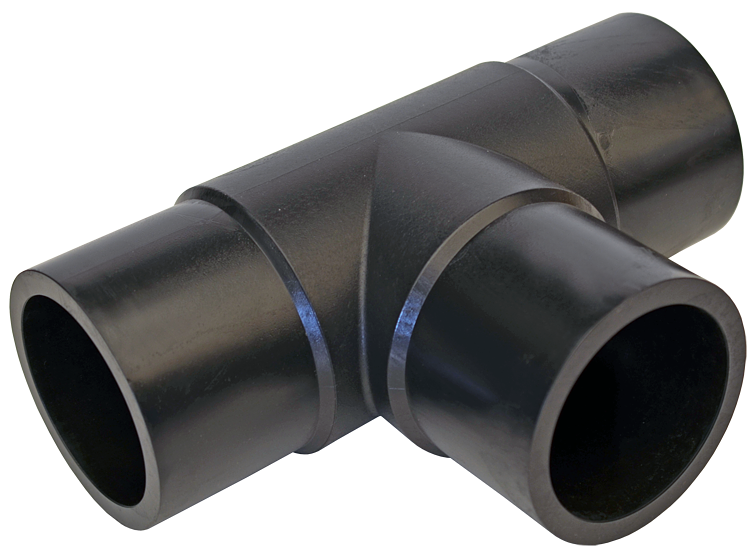 Тройник 250 ПЭ100 SDR17 литой полиэтиленовый фото 1
