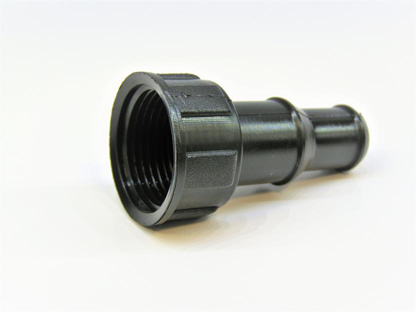 Штуцер с внутренней резьбой 3/4 для перехода на шланг 15 или 20 мм фото 2