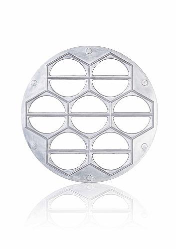 Форма-резак для вареников d=24 см. алюм. /1/50/ фото 1