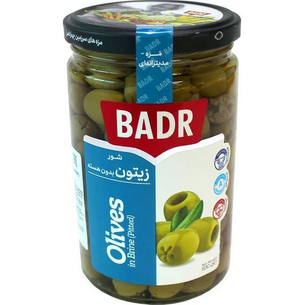 Оливки с косточкой в рассоле (мини) BADR 650 г ОПТ фото 1