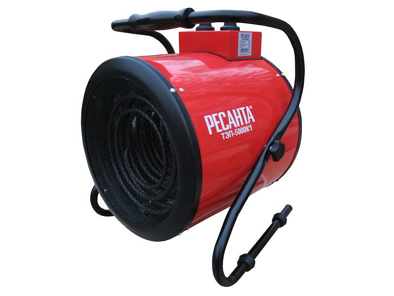 Тепловая пушка электрическая Ресанта ТЭП-5000К1 5000Вт красный фото 1