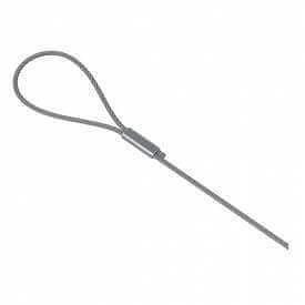 ТРП-5 OSTEC Трос оцинкованный с петлей и замком 5 м (2 мм) фото 1