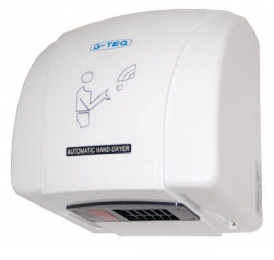 Сушилка для рук G-teq 8851 PW 1500 Вт, 1,5 кВт, пластик белая фото 1