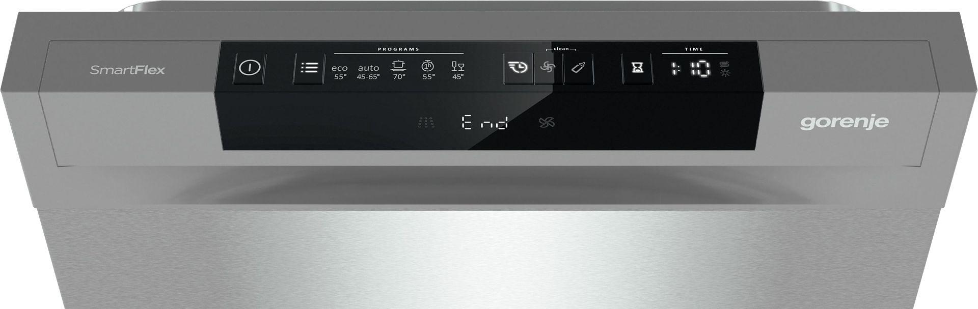Посудомоечная машина Gorenje GS541D10X нержавеющая сталь (узкая) фото 4
