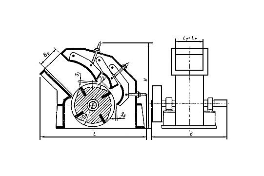 Дробилка роторная КМ ДР-8х6 фото 2