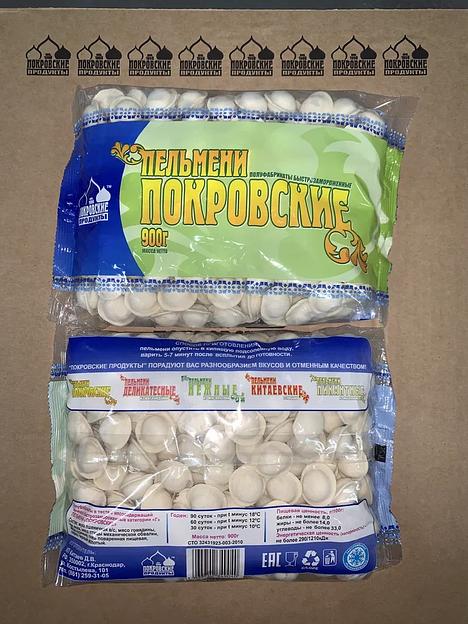 Пельмени «Покровские» 450/900/6000/11000г опт фото 2
