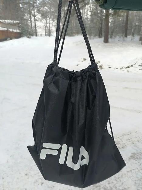 Мешок для обуви черный ОПТ фото 1