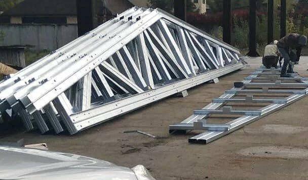 Изготовление металлических ферм фото 1