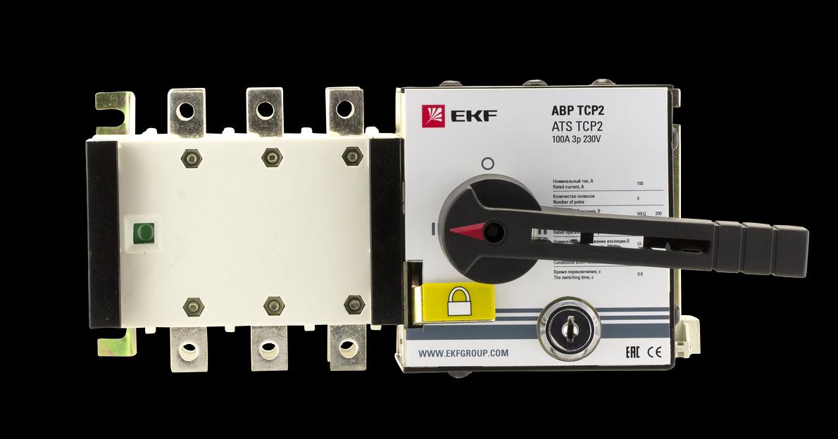 Устройство автоматического ввода резерва АВР ТСP1 100A 3р 230В фото 1