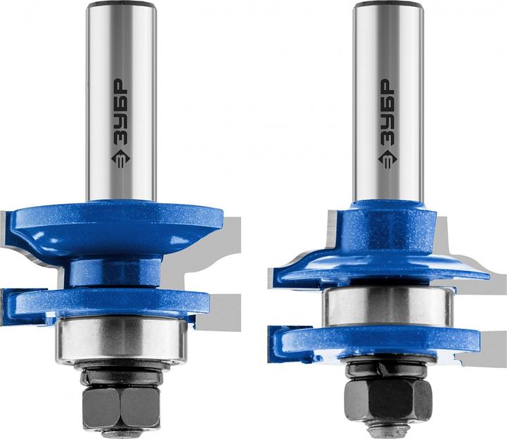 Набор фрез по дер. Зубр 28771-41.3-H2 d(посад.)=12мм (фрезеры) фото 1