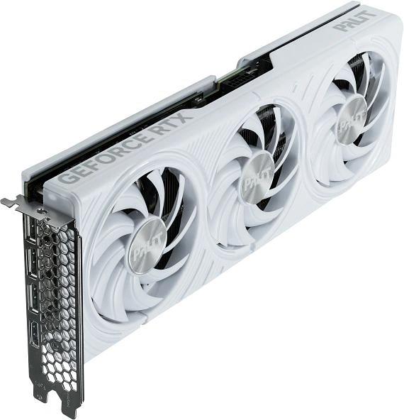 Видеокарта Palit PCI-E 5.0 PA-RTX5070 WHITE OC NVIDIA GeForce RTX 5070 12Gb 192bit GDDR7 2325/28000 HDMIx1 DPx3 HDCP Ret фото 5