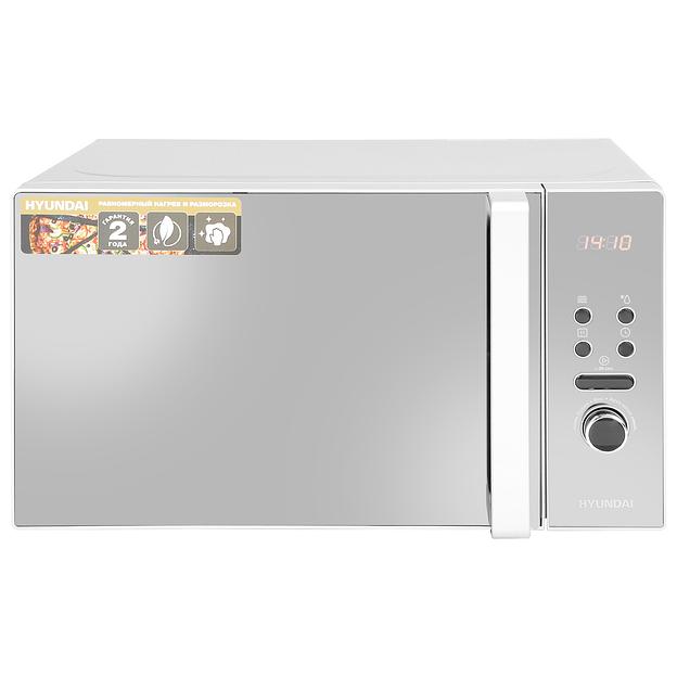 Микроволновая Печь Hyundai HYM-D3002 20л. 700Вт серебристый фото 3