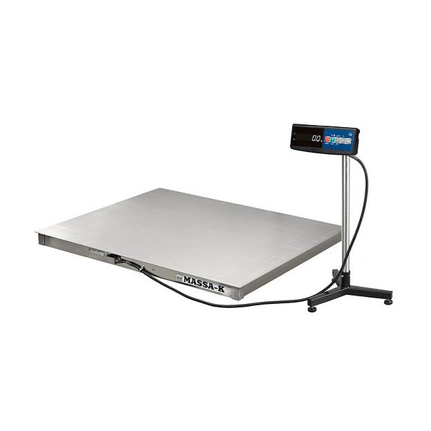 Весы платформенные нержавеющие Масса-К 4D-PМ.S-12/10-1000-A с интерфейсом RS фото 1