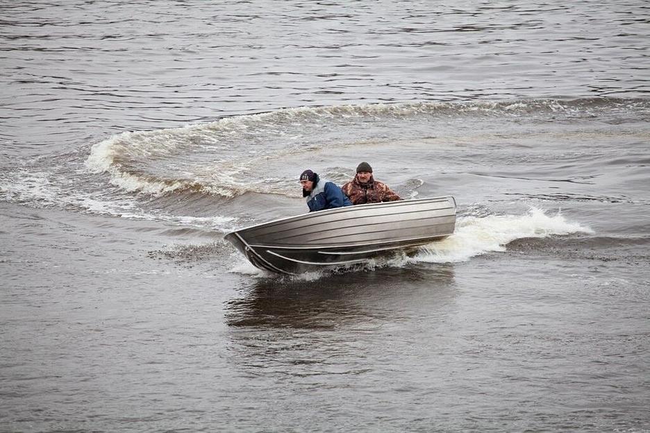 Алюминиевая лодка Тактика 430 РМ, 420*160*70 мм фото 8