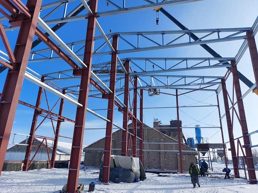 Производственное здание в теплом исполнении фото 2