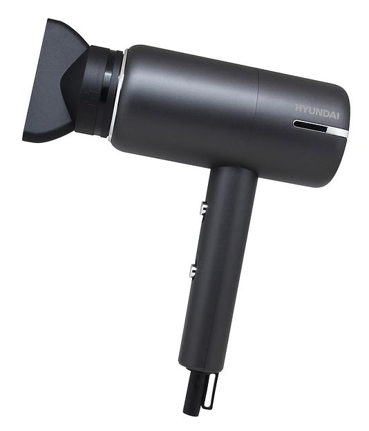 Фен Hyundai H-HDI0777 1500Вт черный/хром фото 1