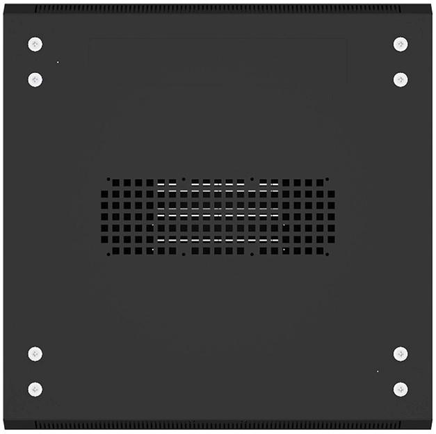Шкаф коммутационный NTSS Премиум (NTSS-R42U6060GS-1BL) напольный 42U 600x600мм пер.дв.стекл металл 900кг черный 510мм 86кг 1987мм 20 металл фото 5
