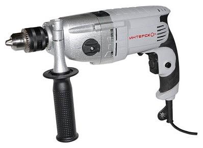 Дрель ударная Интерскол ДУ-13/810ЭР 810Вт патрон:кулачковый реверс фото 1