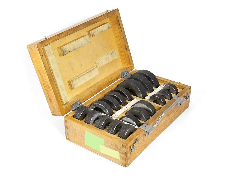 Набор колец образцовых 929.2 (6-10) с пов. Калибр с поверкой фото 3