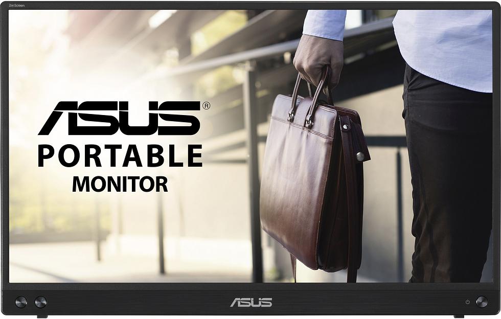 Монитор Asus 15.6" Portable MB16ACV темно-серый IPS LED 16:9 глянцевая 250cd 178гр/178гр 1920x1080 FHD USB 0.83кг фото 1