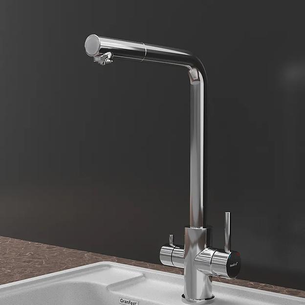 Смеситель GRANFEST GranFest GF-Z-5421 inox фото 2