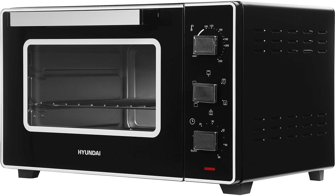 Мини-печь Hyundai MIO-HY093 28л. 1600Вт черный фото 6