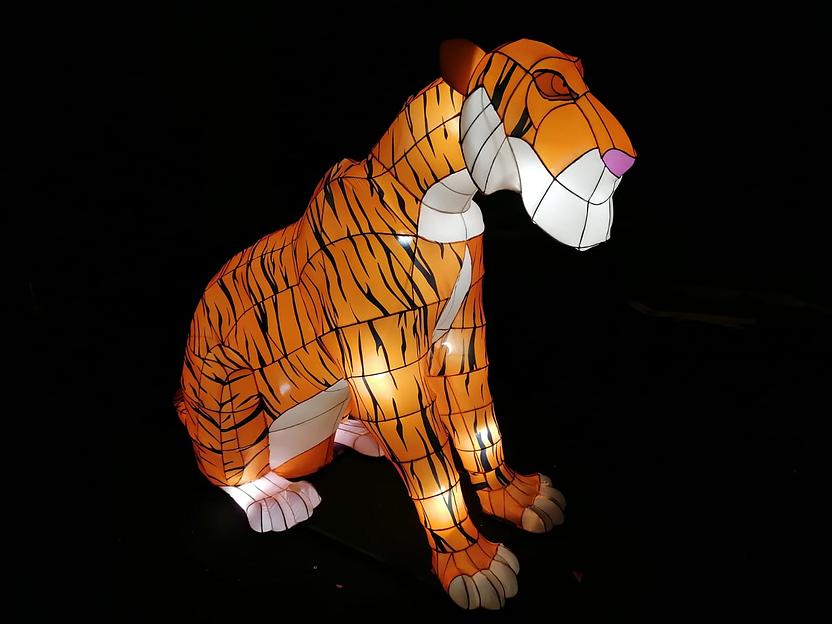 Световая скульптура «Тигр» фото 1