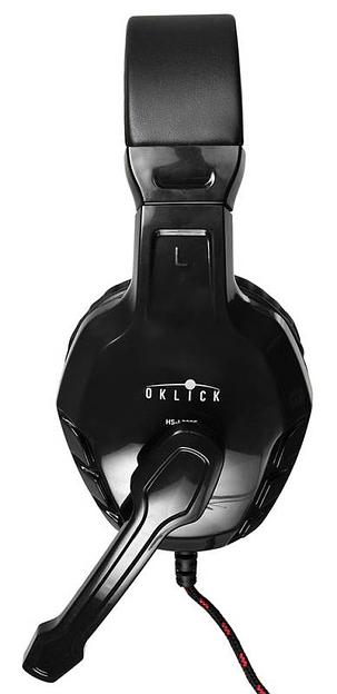 Наушники с микрофоном Оклик HS-L320G Phoenix черный 1.9м мониторные оголовье (NO-3000) фото 3