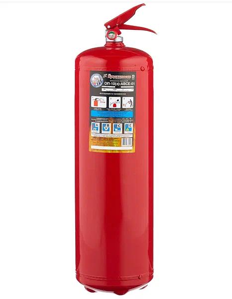 Огнетушитель Ярпожинвест порошковый ОП-10 ОПТ фото 1