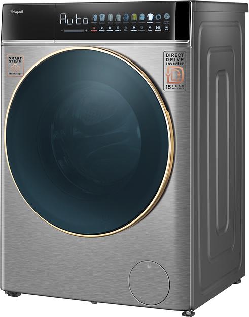 Стиральная машина Weissgauff WMD 58411 Direct Drive Inverter Premium Steam Stee загр.фронтальная макс.:11кг (с сушкой) нержавеющая сталь фото 5