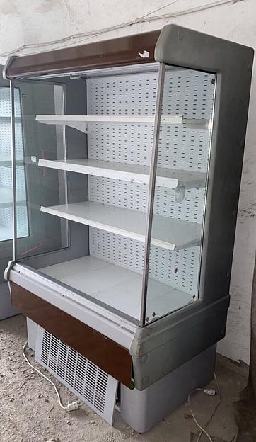 Горка холодильная б/у среднетемпературная 1,3, 1,9, 2,5 м фото 1