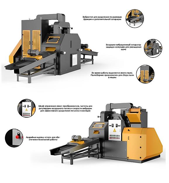 Установка по переработке кабеля S-300 фото 4