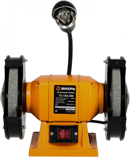 Электроточило Вихрь ТС-15А-200 200Вт 2950об/мин d=150мм t=16мм фото 4