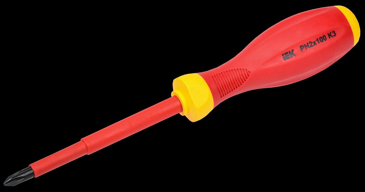 Отвертка диэлектрическая PH2х100 K3 ARMA2L 3 фото 1