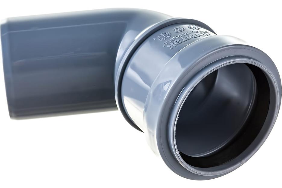 Отвод канализационный 67 град. 50 фото 3