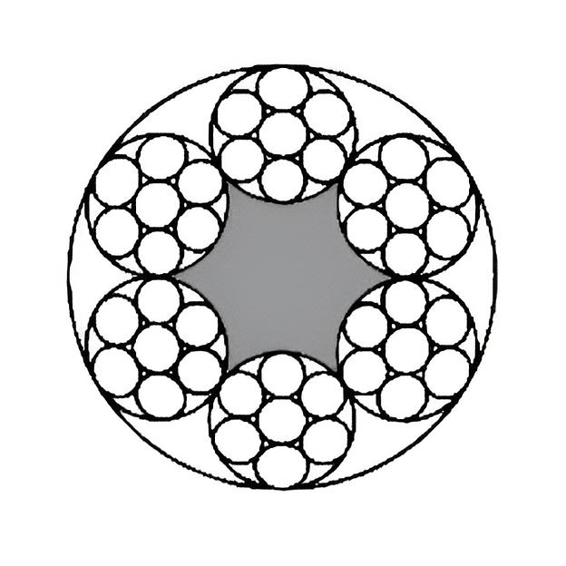 Канат стальной оцинкованный DIN 3055 фото 1