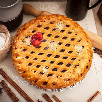 Пирог «С клубникой» 1000 г, опт фото 1