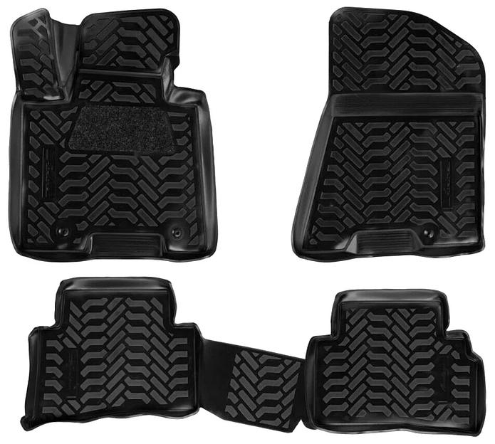 Коврики в салон для Kia Sportage 4 поколение рестайлинг QL 2018 / Kia Sportage 4 поколение QL 2016-2018 опт фото 1