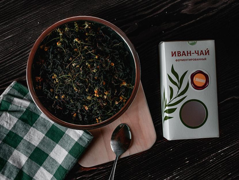 Иван-чай чёрный ферментированный с ромашкой 50 г, опт фото 5