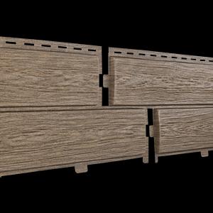 Фасадная панель Ю-Пласт Хокла Лиственница Медовая фото 1