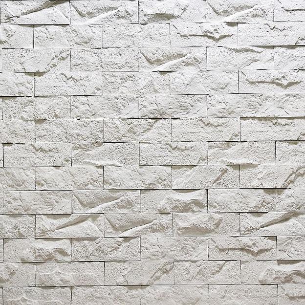 Облицовочный камень для фасада Неаполь Белый фото 1