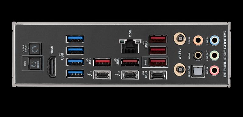 Материнская плата ASUS ROG MAXIMUS Z790 DARK HERO, LGA1700, Z790, 4*DDR5, HDMI, 6xSATA3 + RAID, M2, Audio, Gb LAN, USB 3.2, USB 2.0, ATX;90MB1F90-M0EAY0 (ROG MAXIMUS Z790 DARK HERO) фото 6