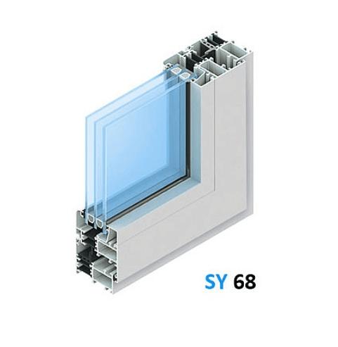 Окна и двери с термоизоляцией SY 68 фото 1