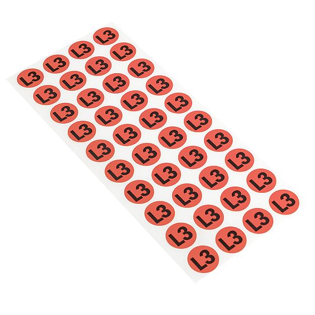 Наклейка "L3" d20мм PROxima EKF an-2-15-2 фото 2