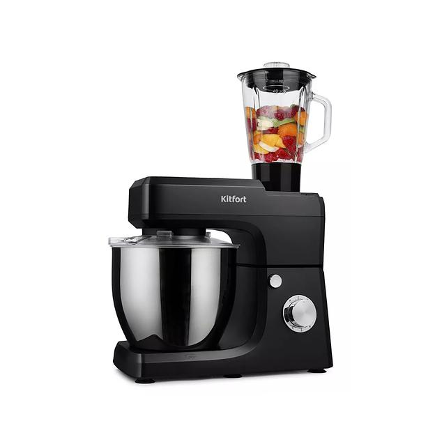 Планетарный миксер Kitfort КТ-1339-3 черный фото 1