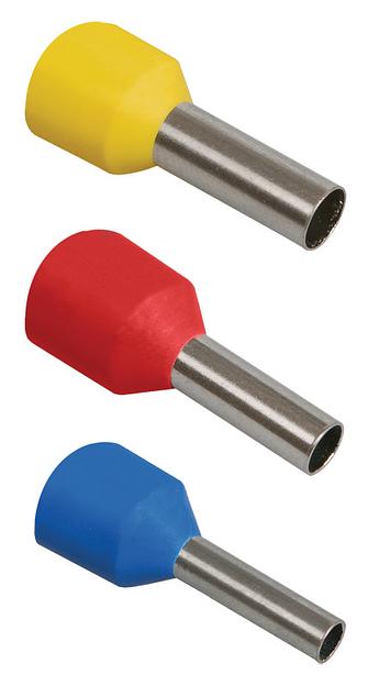 Наконечник IEK Е 50-20 50мм2 дл.36.2мм оливковый/серый (упак.:100шт) (UGN10-050-15-20) фото 1