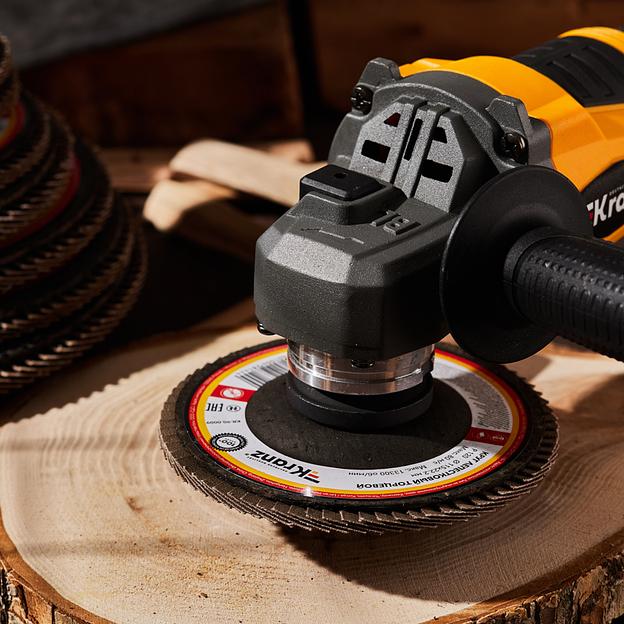 Круг лепестковый торцевой, P120, 115х22,2мм фото 3