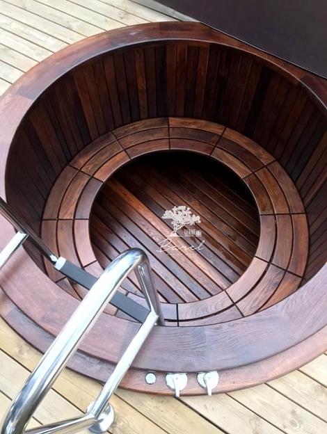 Купель деревянная круглая №7 фото 3