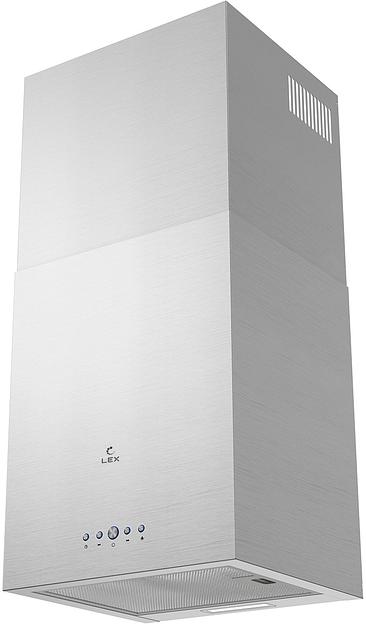 Вытяжка каминная Lex Mono 400 нержавеющая сталь управление: кнопочное (1 мотор) фото 2